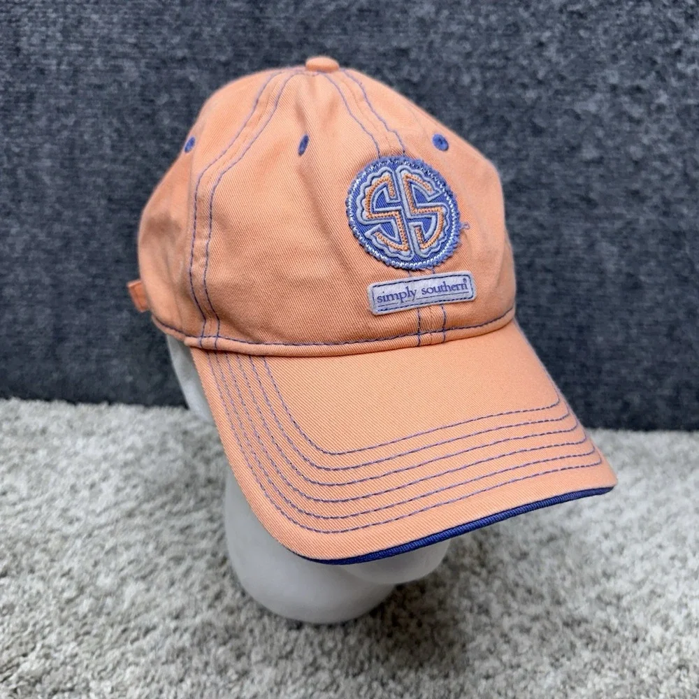Simply Southern Adjustable Hat Cap women's distressed country girl